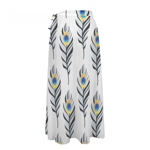 Knotted Long Swimwear Cover Up