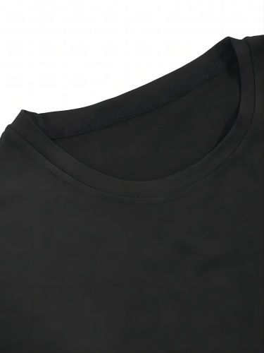 Cotton Short Sleeve T-shirt (Front Side Printing) (Made in Germany)