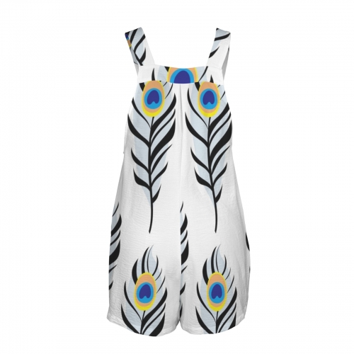 Pocket Bib Short Romper