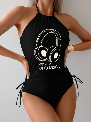 Swimsuit Set (Front Side Printing)(Made in USA)