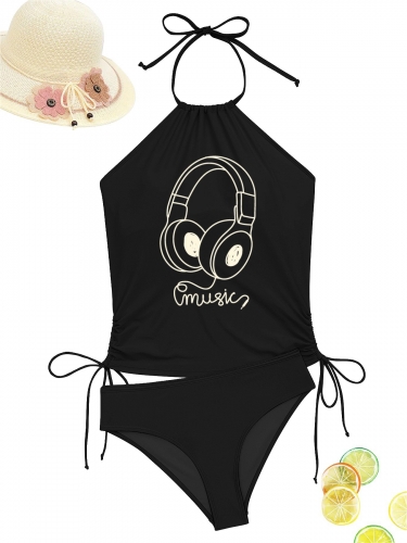 Swimsuit Set (Front Side Printing)(Made in USA)