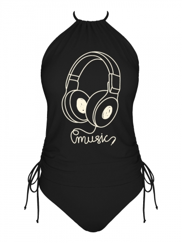 Swimsuit Set (Front Side Printing)(Made in USA)