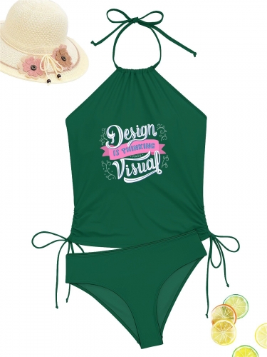 Swimsuit Set (Front Side Printing) | Ships from USA
