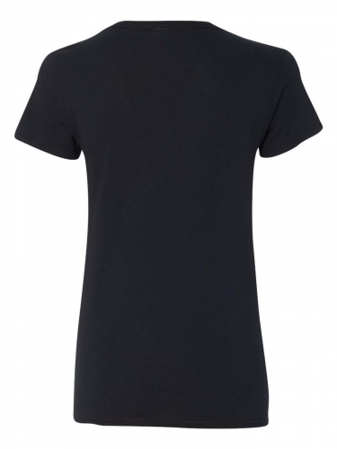 Women's V-Neck T-Shirt (Front Side Printing)(Made in USA)