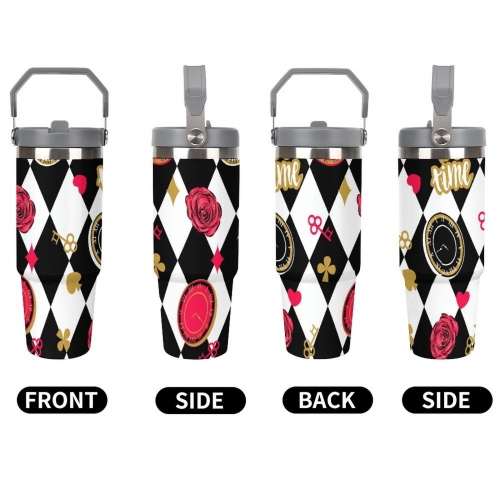 30oz Tumbler with Top Handle