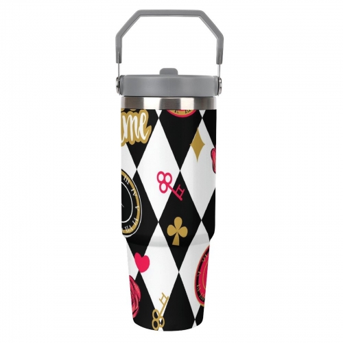 30oz Tumbler with Top Handle