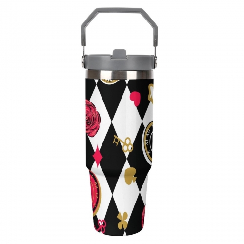 30oz Tumbler with Top Handle