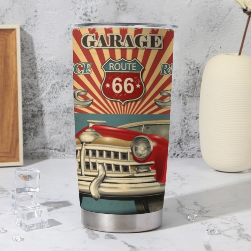 Tapered Stainless Steel Tumbler 20 oz(Made in USA)