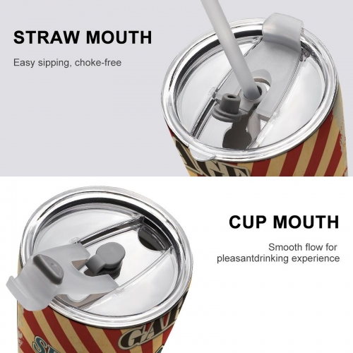 Tapered Stainless Steel Tumbler 20 oz(Made in USA)
