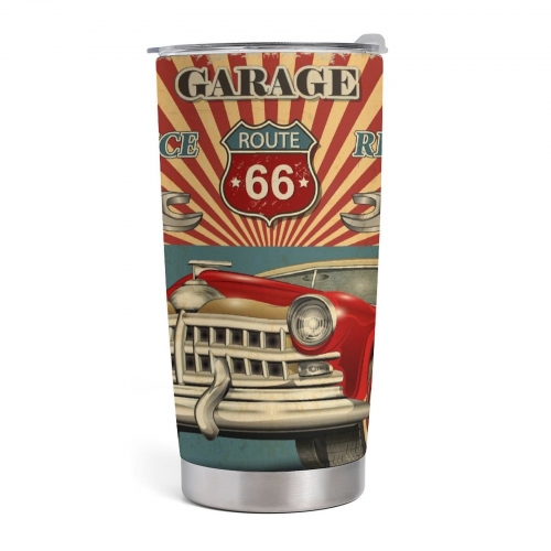 Tapered Stainless Steel Tumbler 20 oz(Made in USA)