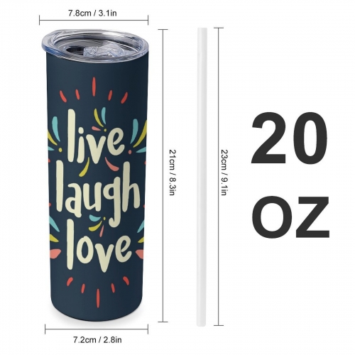 Stainless Steel Tumbler 20 oz(Made in USA)