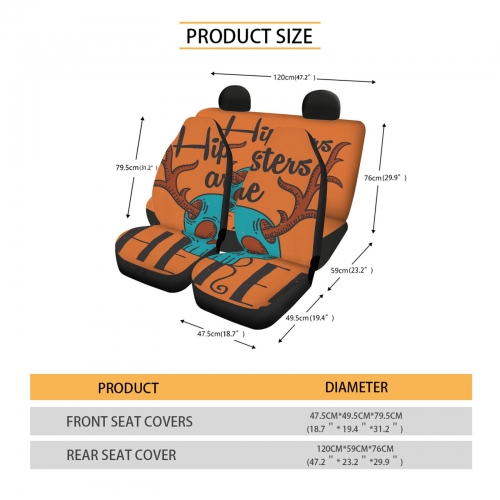 Full Set Car Seat Cover Set