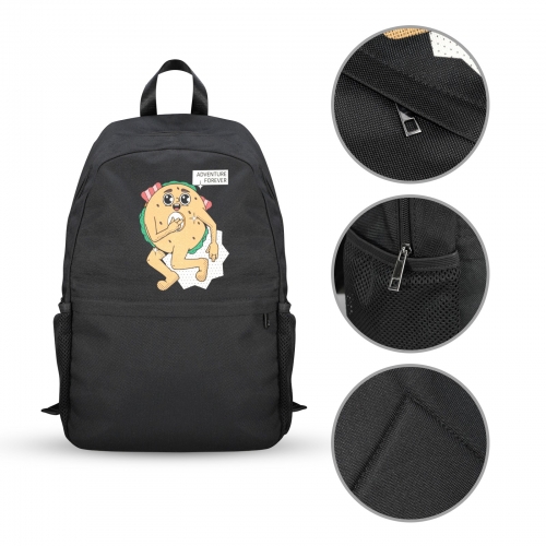 Casual Backpack(Upper Part Printing)(Model 1753)(Made in Queens)
