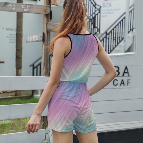 Women's Loose Tie-Waist Jumpsuit