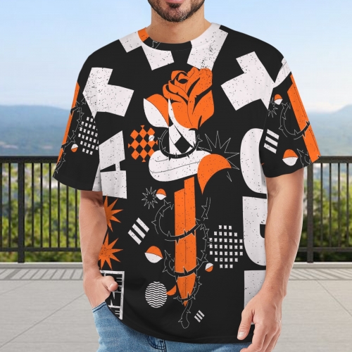 Round Neck Loose T-Shirts