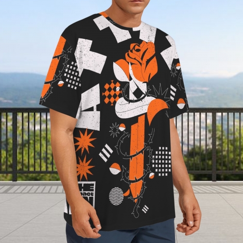 Round Neck Loose T-Shirts