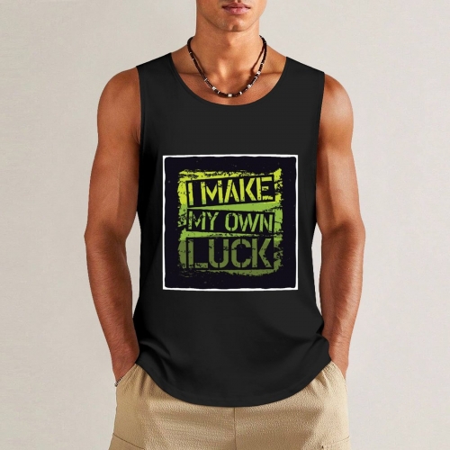 Men's Tank Top (EU Size) (Front Side Printing)