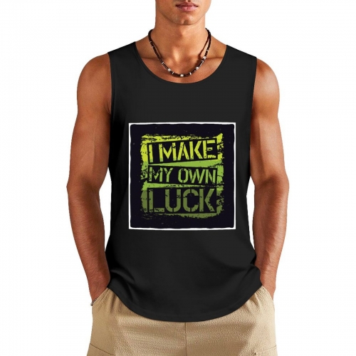 Men's Tank Top (EU Size) (Front Side Printing)