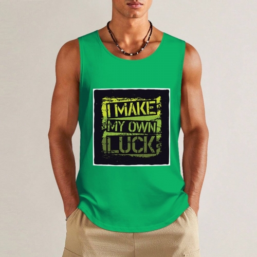 Men's Tank Top (EU Size) (Front Side Printing)