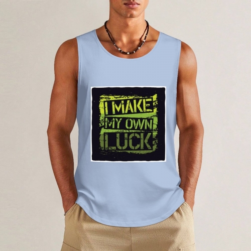 Men's Tank Top (EU Size) (Front Side Printing)
