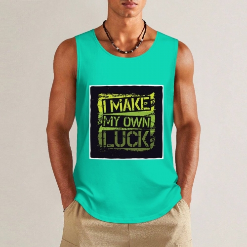 Men's Tank Top (EU Size) (Front Side Printing)