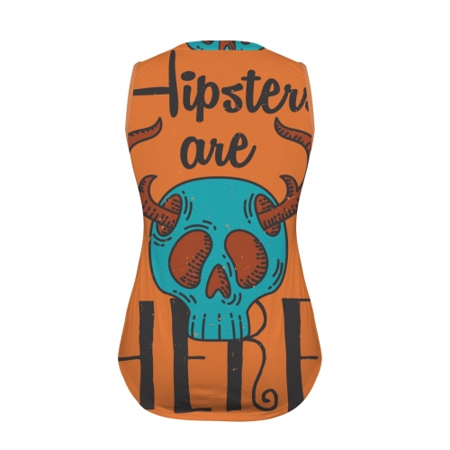 V-Neck Sleeveless Tank Tops
