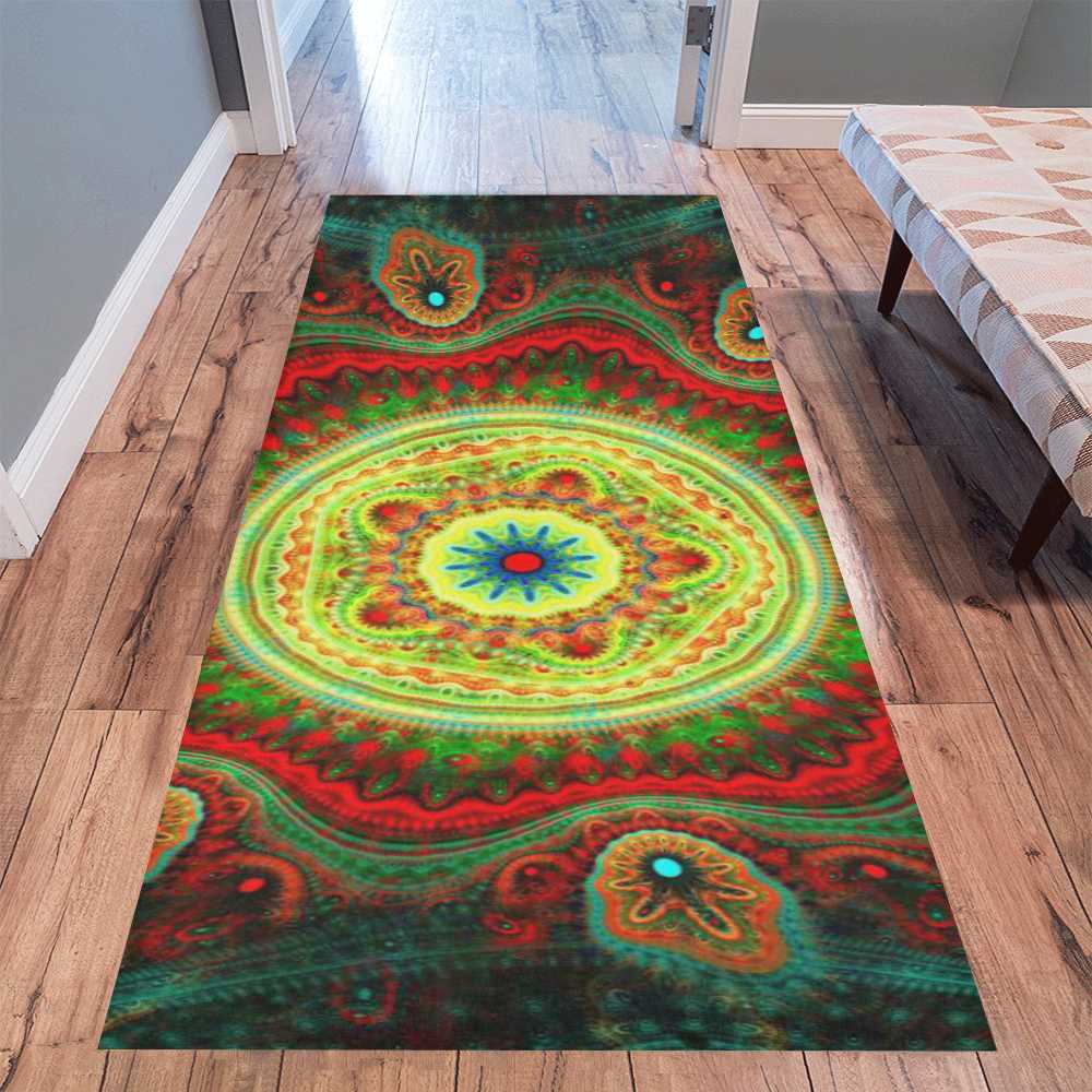 Custom Printed Area Rug 10'x 3'3'' Design Your Own InterestPrint