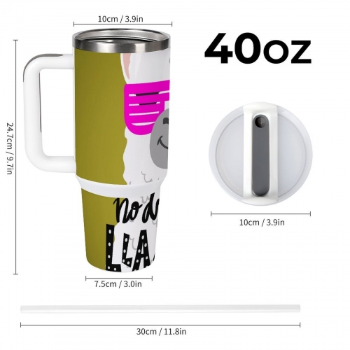40 oz Stainless Steel Tumbler (Made in USA)