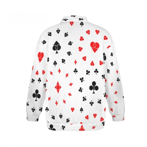 Women's Quarter Zip Pullover Sweatshirt