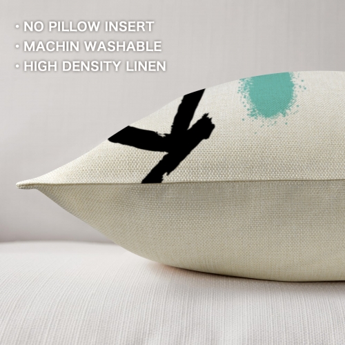 Custom Pillow Case 18x18inch (One Side Printing)(Pack of 4)(Made in USA)