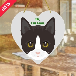 Heart Shape Acrylic Ornament (Made in USA)