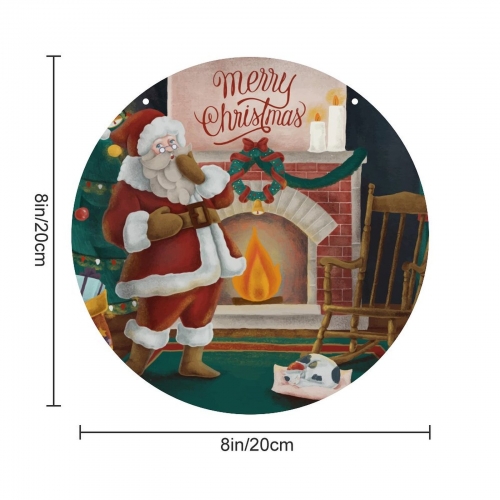 Circle Acrylic Ornament (Made in USA)