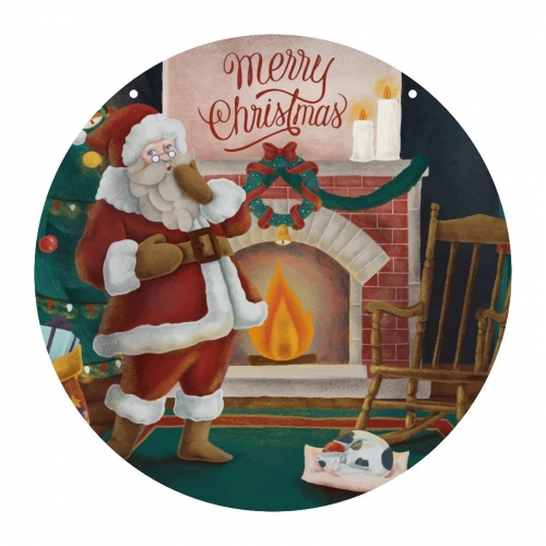 Circle Acrylic Ornament (Made in USA)