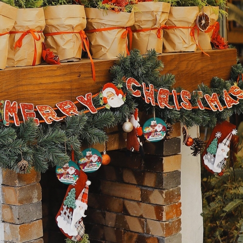 Circle Ceramic Ornament (Made in USA)