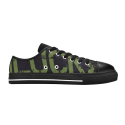 Aquila Canvas Men's Shoes (Model 018) (Four Panels with Different Printing)