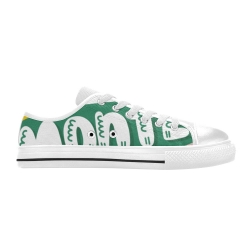 Aquila Canvas Women's Shoes (Model 018)(Four Panels with Different Printing)