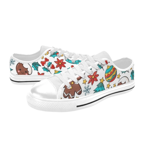 Aquila Canvas Kid's Shoes (Big Kid) (Model 018)(Four Panels with Different Printing)