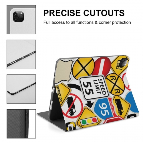 Protective Case with Pencil Holder for iPad Pro/Air (Multiple Models)