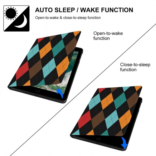 Protective Case for iPad 2017/2018/Air 1/Air 2 (9.7-inch)
