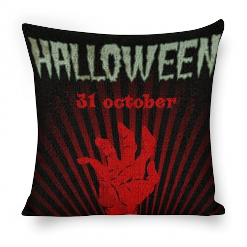 Custom Linen Pillow Case 18x18 Inch (Two-Side Printing) (Single Pack)
