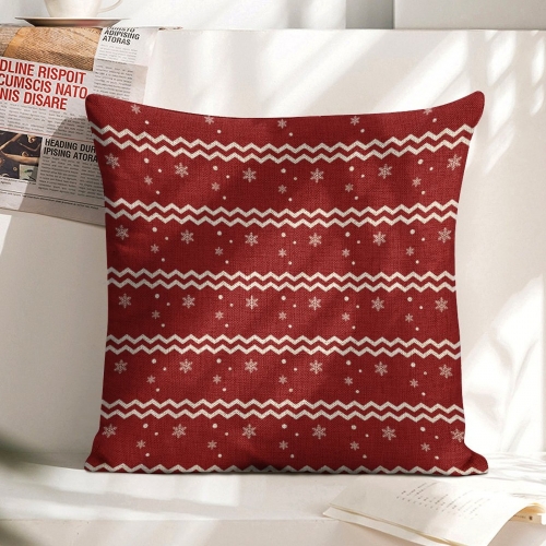 Custom Linen Pillow Case 18x18 Inch (One Side Printing) (Single Pack)