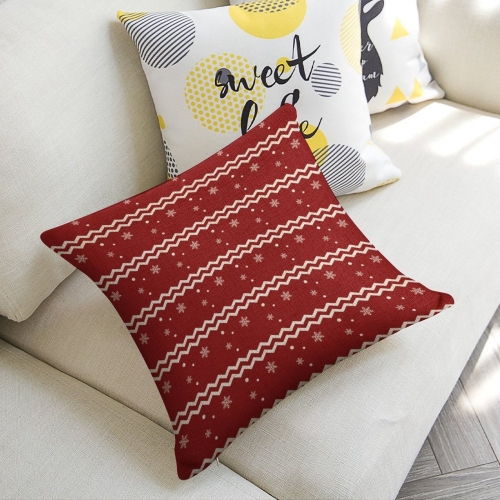 Custom Linen Pillow Case 18x18 Inch (One Side Printing) (Single Pack)