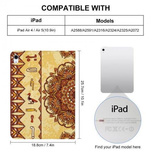 Protective Case for iPad Air 5/Air 4 (10.9-inch)/iPad Pro 2018 (11-inch)