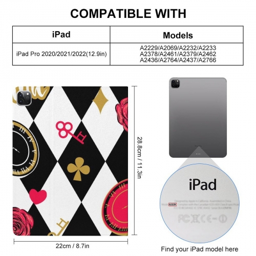 Protective Case for iPad Pro 2020/2021/2022 (12.9-inch)