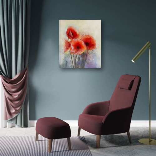 Frame Canvas Painting 20"×24" -Vertical (Made in USA)