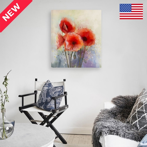 Frame Canvas Painting 20"×24" -Vertical | Ships from USA