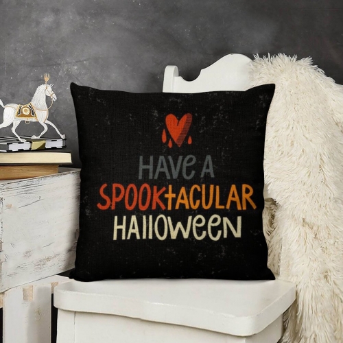 Custom Linen Pillow Case 18x18 Inch (Two-Side Printing) (Set of 4)