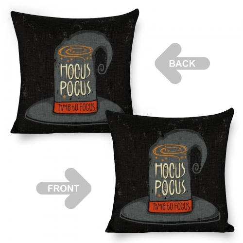 Custom Linen Pillow Case 18x18 Inch (Two-Side Printing) (Set of 4)