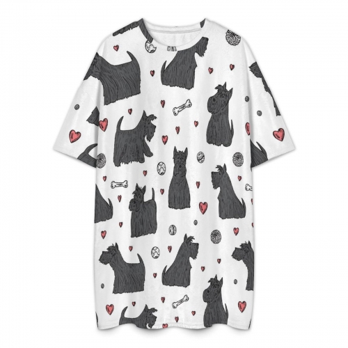 Plus Size Flannel Nightgown