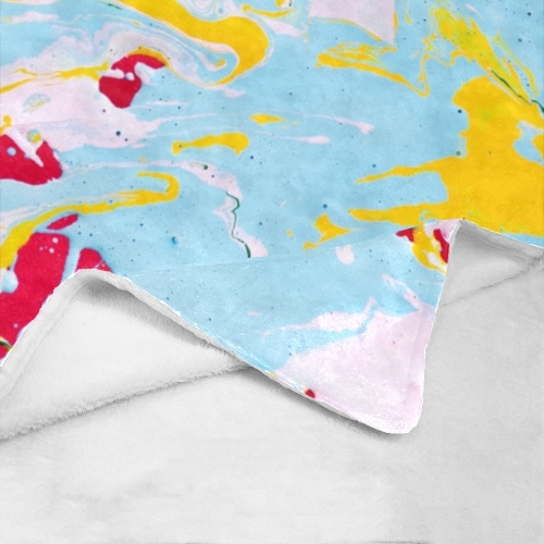 Ultra-Soft Micro Fleece Blanket 30" x  40" (Made in USA )